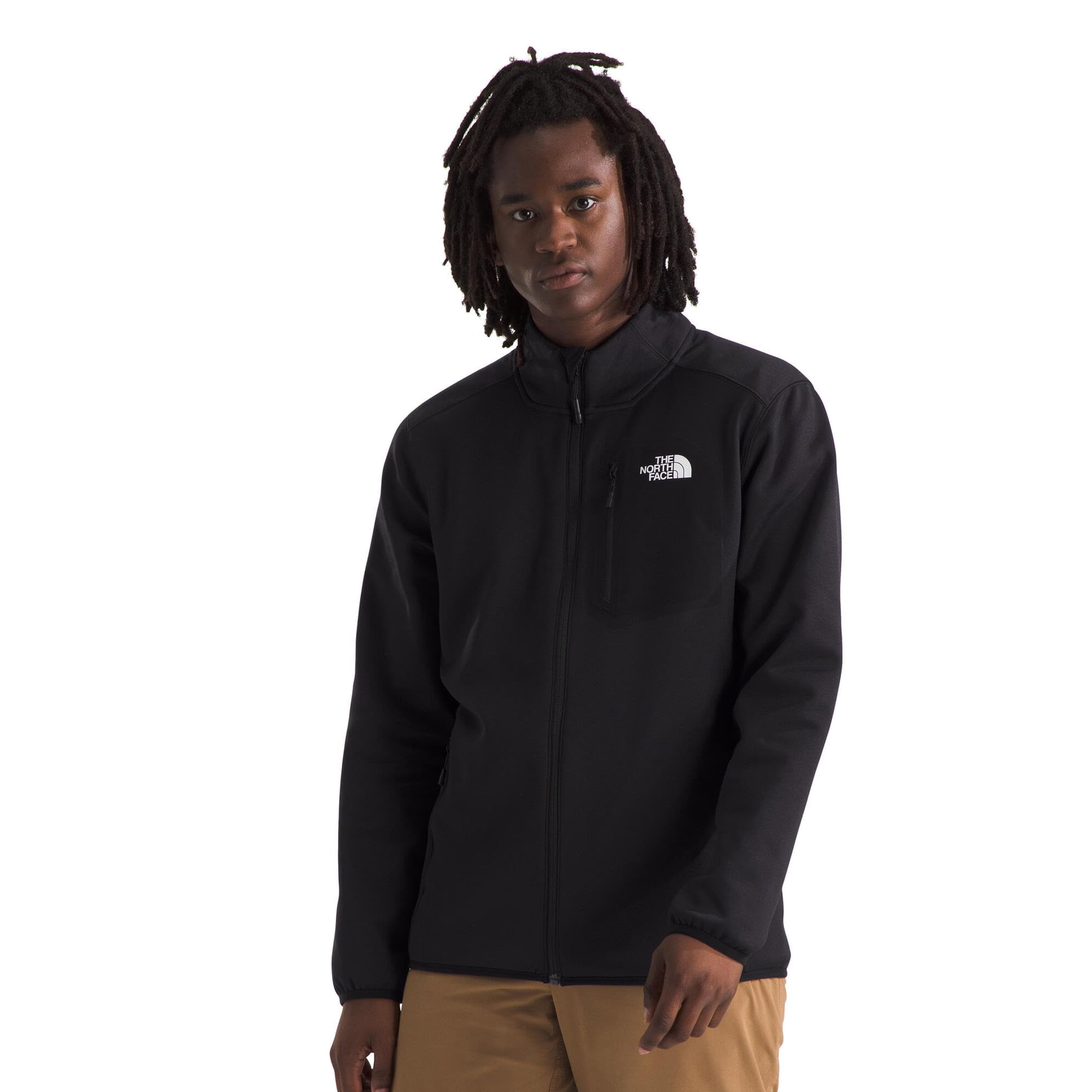 Chaqueta The North Face Crest Con Cremallera Completa Para Hombre Tnf Black - L