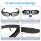 thumbnail image 4 of Gafas Deportivas con Cámara RERBO 1080P HD Protección UV, 4 of 7