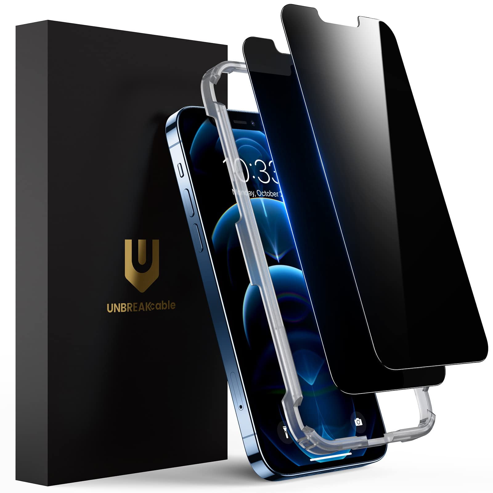 Protector De Pantalla De Privacidad Unbreakcable Para Iphone 12 Pro Max De 6.7 Pulgadas