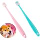 thumbnail image 1 of Cepillo de dientes de 360 grados para perros y gatos pequeños, 2 unidades, diámetro de cerdas: 0,51 pulgadas, kit de limpieza profunda de dientes de silicona suave (colores variables), 1 of 4