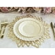 thumbnail image 4 of Placemats OCCASIONS, vinilo metalizado prensado, 10 piezas, redondo, 4 of 7