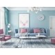 thumbnail image 3 of Papel tapiz autoadhesivo impermeable Yasinet Blue Teal de 45 cm x 3 m, 3 of 9