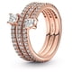 thumbnail image 1 of Anillo Pandora Triple Spiral, 1 of 2