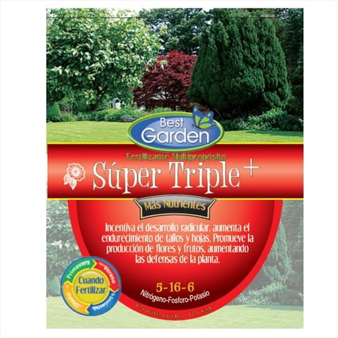 Best Garden - Fertilizante Super Triple+ 10 Kg