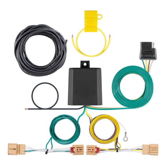 Cableado CURT de 4 pines para el lado del vehículo (personalizado)