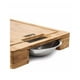 thumbnail image 2 of Tabla Madera con Bowl Acero, 2 of 2
