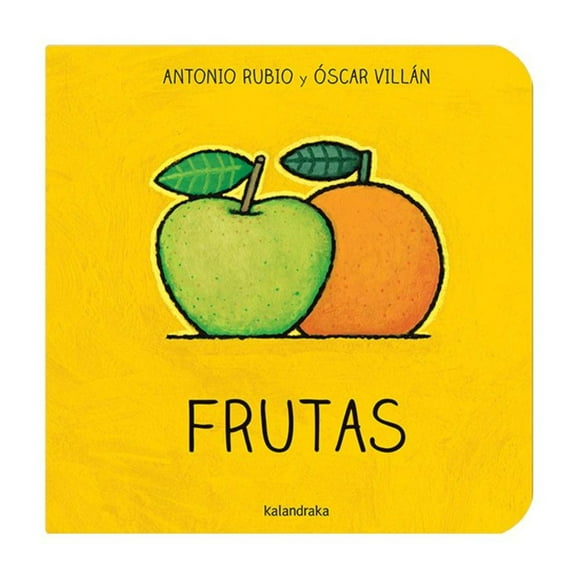 Frutas (R) Colección de la cuna a la luna blanco