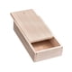 thumbnail image 5 of Caja de madera con tapa deslizante, estuche de madera, caja de lápices vacía, almacenamiento para el hogar, estuche de joyería sin terminar para bodas 168 x 95 x 5 cm, 5 of 5