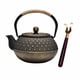 thumbnail image 5 of Tetera de hierro fundido, tetera japonesa, tetera tradicional japonesa de hojas sueltas para hervir agua caliente, tetera para barbacoa al aire libre, 5 of 5