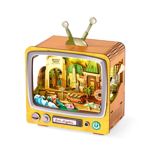Maqueta 3D de Madera Arkitec AK8015 Los Ángeles, 105 Piezas