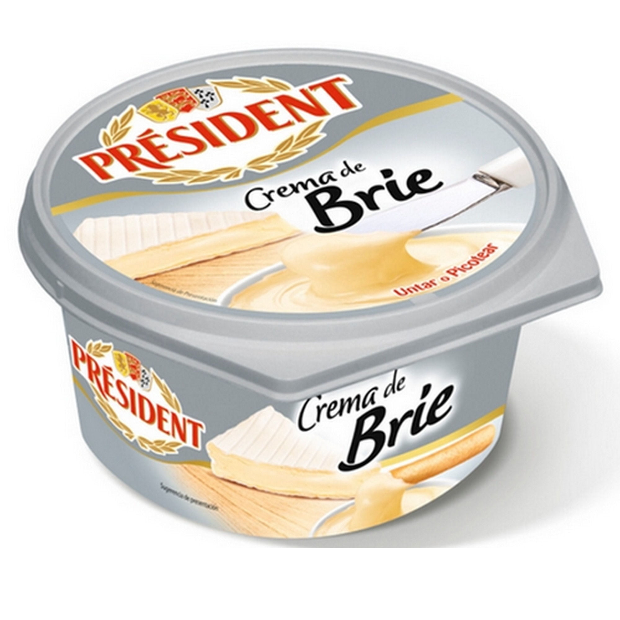 Crema De Queso Brie Président Pote 125 Gr
