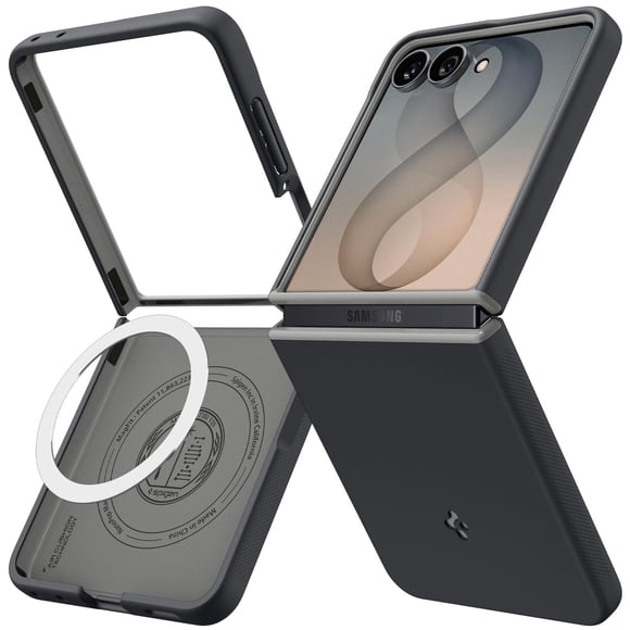 Funda Spigen Nano Pop MagFit para Galaxy Z Flip 8 – Negro Sésamo