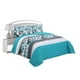 thumbnail image 2 of Cubrecama Quilt Verano 2 Plazas - Turquesa Hojas XF51, 2 of 3