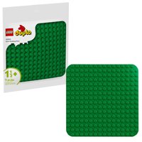 Plato De Construcción Lego Duplo Verde 25 Cm Cuadrado 10460