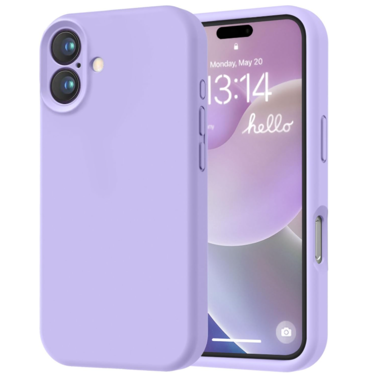 Mar Cases - Carcasa Funda Para Iphone 17 Silicona Violeta