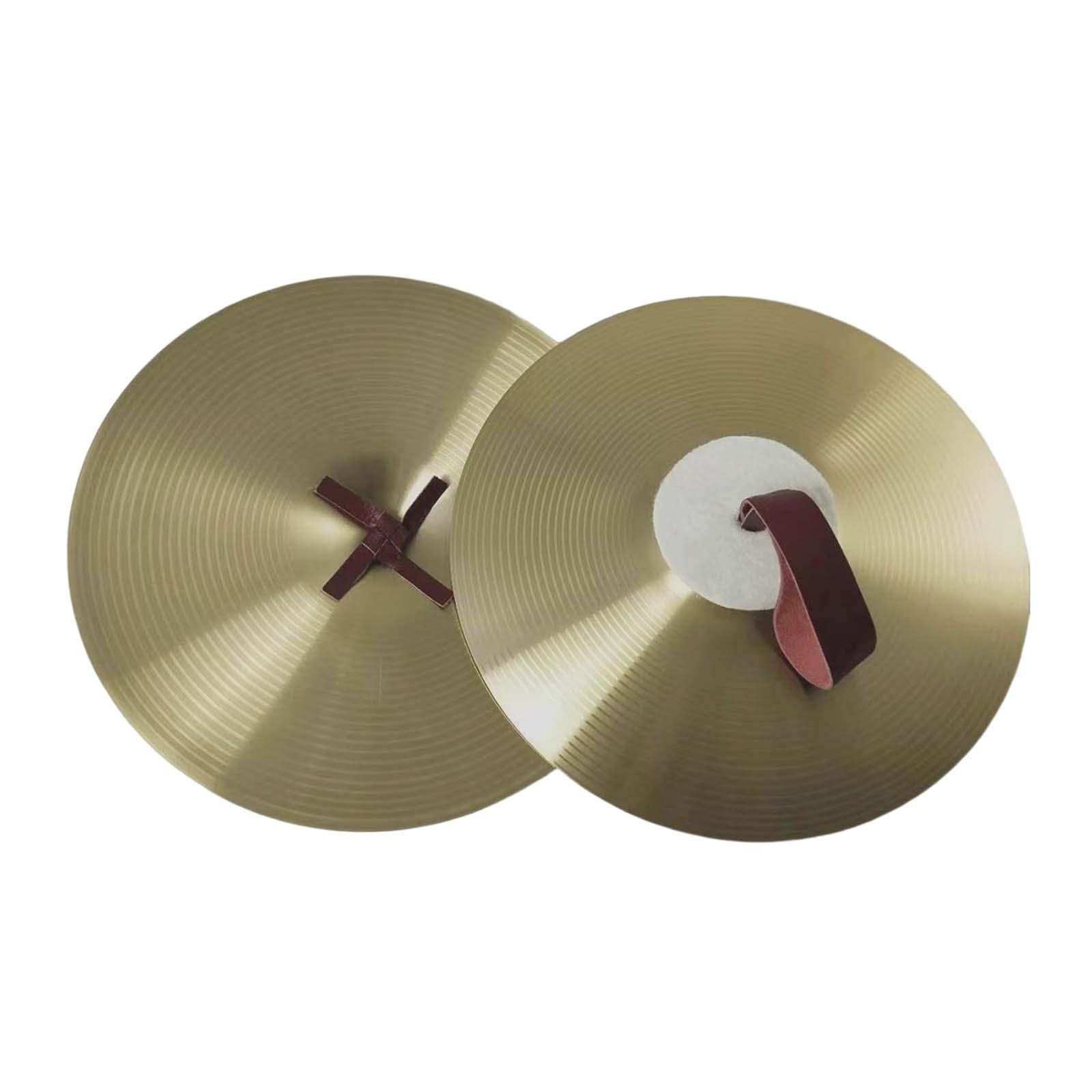 Bothyi - Crash Cymbals Par De Instrumentos Musicales Para Espectáculos De Escenario De Fiesta Profesional De 12 Pulgadas