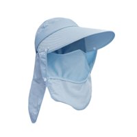Magideal - Protección Protección Solar Cara Cubierta De Cuello Transpirable Con Solapa De Cuello Desmontable Cubierta Transpirable Golf Para Unisex Al Aire Libre Cielo Azul