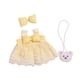 thumbnail image 3 of Accesorios Para Vestidos De Princesa Para Muñecas Traje Para Muñecas De 38 Cm Regalos De Acción De Gracias Amarillo, 3 of 3