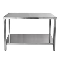 Imas - Meson De Trabajo Central Acero Inoxidable 140X70X85 Cm