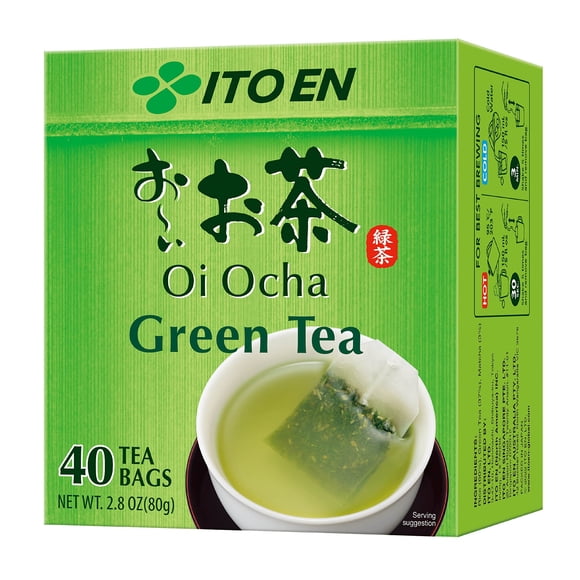 Bolsitas de té verde ITO EN Oi Ocha de 40 unidades