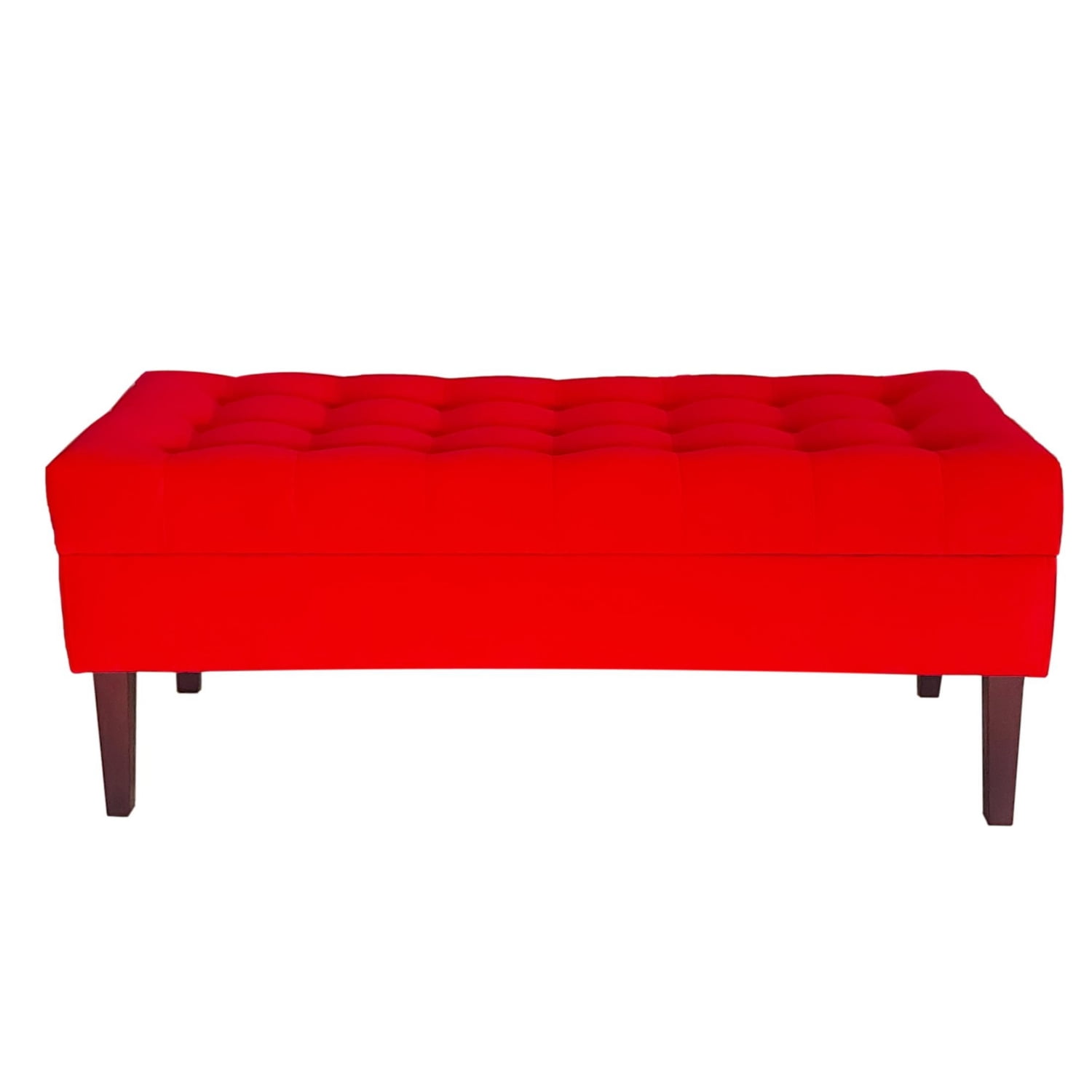 Tapiceria Moderna - Banqueta Baul Portofino Color Rojo