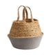 thumbnail image 1 of Canasta maceta boho chic hecha a mano de algodón y yute Nearly Natural, 1 of 4