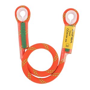 Ioensy - 22Kn Escalada Prusik Cuerda Cuerda Suave Precosida Para Montaña Senderismo Naranja 60Cm