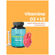 thumbnail image 2 of Vitamina D3 K2 Liposomal 60 Cap - Ortomolecular, 2 of 2