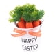 thumbnail image 3 of Cubo Pequeño De Pascua Con Asa Y Zanahoria Para Fiesta De Celebración En El Aula, Lazo De Lunares Naranjas, 3 of 5