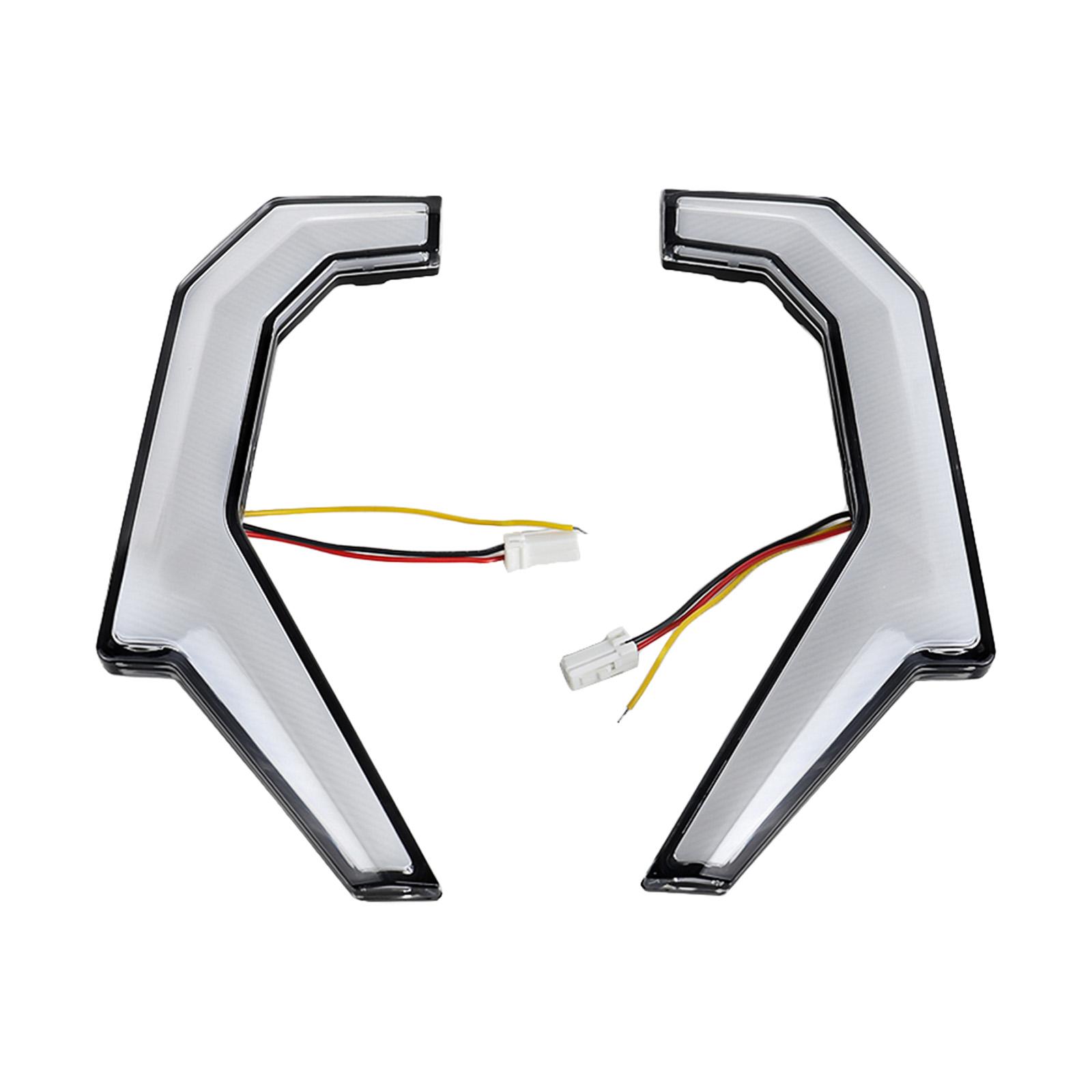 Ioensy - Accesorios De Luces De Colmillo De Señal De Giro Para Polaris Rzr Xp 1000 2014 - 2020