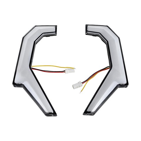 Ioensy - Accesorios De Luces De Colmillo De Señal De Giro Para Polaris Rzr Xp 1000 2014 - 2020