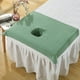 thumbnail image 1 of Soft Cotton Beauty Massage SPA Half Treatment Bed Table Cover Hole Towel70 x 50cm Bed Table Cover Sheets with Hole for Salon SPA, 1 of 3