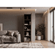 thumbnail image 2 of Mueble Vitrina 1 Puerta Vidrio Home 180,6x45x31,3 Cm Avellana Y Wengue, 2 of 13