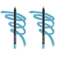 Lápiz Delineador De Ojos Wet N Wild On Edge Longwearing Blue (Paquete De 2)