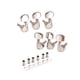 thumbnail image 4 of 6 Piezas Clavija De Afinación De Guitarra DIY Portátil Para Accesorios De Bajo De Guitarra Acústica, 4 of 5