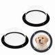 thumbnail image 1 of Ventana para Cerca de Perro FMOACEN 2 Piezas Cúpula Acrílica Transparente 31.5 cm, 1 of 7