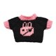 thumbnail image 5 of Suéter De Manga Corta Con Figura De Peluche Para Hacer Tus Mu?ecas De Moda Para Mu?ecas De 7,87 Pulgadas Con Cabeza De Conejito, 5 of 5