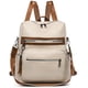 thumbnail image 1 of Mochila de moda para mujer, bolso multiusos, diseño convertible, bolso de hombro, bolso de viaje, 1 of 7