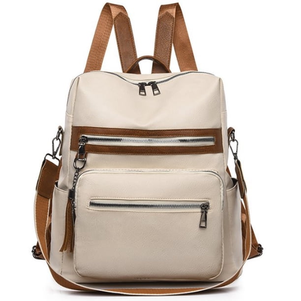 Mochila de moda para mujer, bolso multiusos, diseño convertible, bolso de hombro, bolso de viaje
