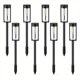 thumbnail image 1 of 2pcs/4pcs/6pcs/8pcs Solar Pathway Lights Bright, Outdoor Garden Landscape Lighting Solar Powered Auto On/Off, Long Lasting Solar Yard Lights For Lawn Patio Walkway Driveway Decor, 1 of 5