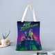 thumbnail image 2 of Night of the ZoopocalypseBolso de tela con estampado de lienzo para mujer, bolsa de compras reutilizable y estética, con cremallera interior, regalo para mujer, 35 × 40 cm., 2 of 6