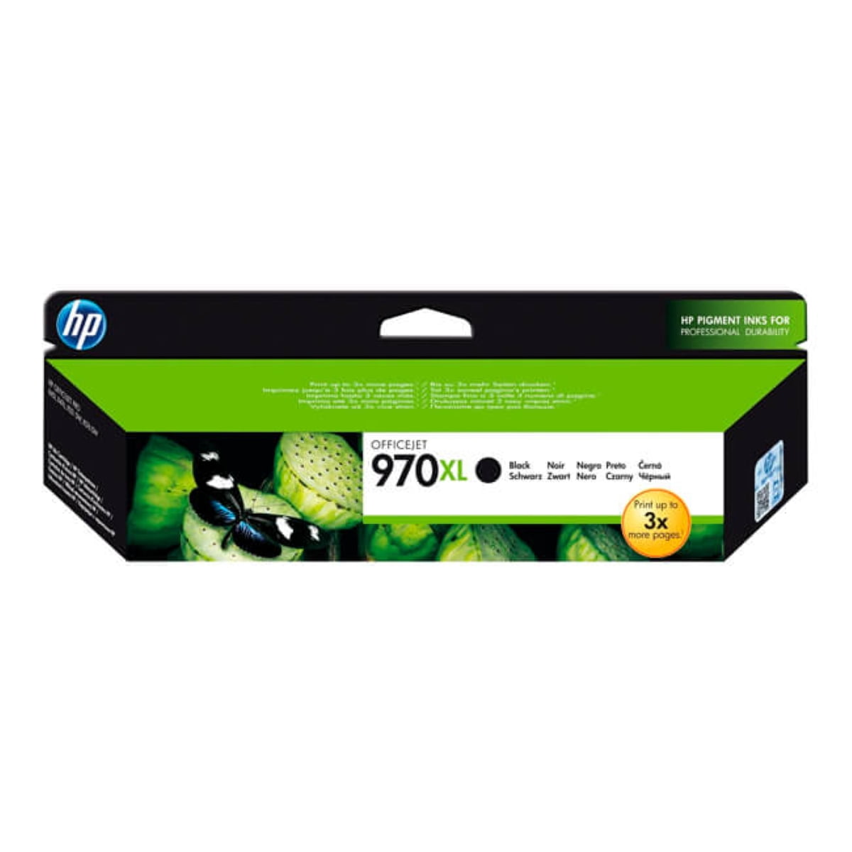 Cartucho De Tinta Hp 970xl 9200 Páginas Negro