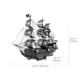 thumbnail image 3 of Perla Negra Piratas del Caribe - puzzle 3d metálico, 3 of 4