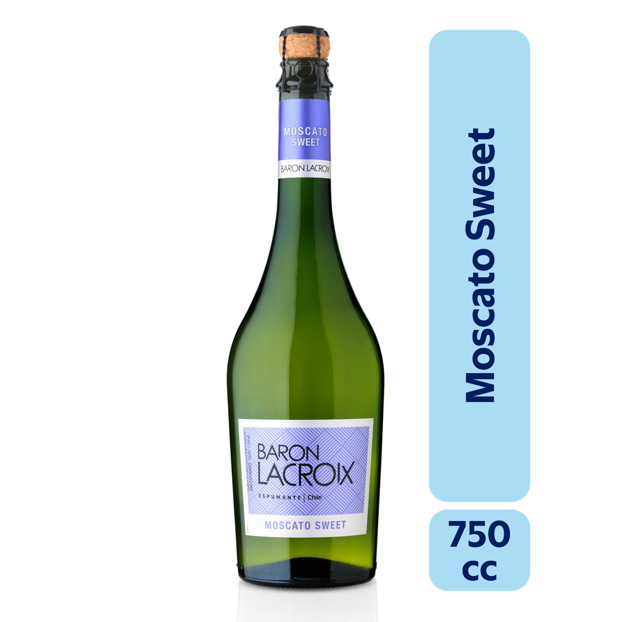 Espumante Moscato 12° Botella 750 cc Baron Lacroix