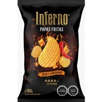Papas Fritas Spicy Cheddar 180 G Inferno