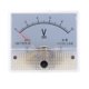 thumbnail image 1 of 85c1 dc rectángulo amperímetro amperímetro actual voltímetro panel analógico 0-10 v, 1 of 5