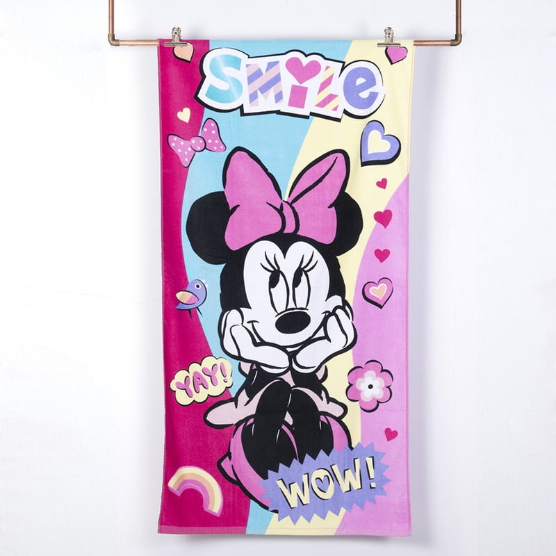 Disney-minnie - Toalla Playa 70x140 Minnie Wow