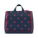 thumbnail image 1 of Neceser para colgar toiletbag XL - mixed dots red, 1 of 3