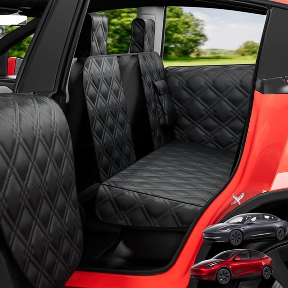 Funda Impermeable para Asiento de Auto para Perros Wexyldra Tesla Model Y/3