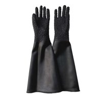 Magideal - Guantes Para Chorro De Arena, Guantes Para Chorro De Arena, Guantes De Chorro De Arena De Goma Premium Duraderos, Trabajo Seguro Y Protector, Gabinete Con Partícula